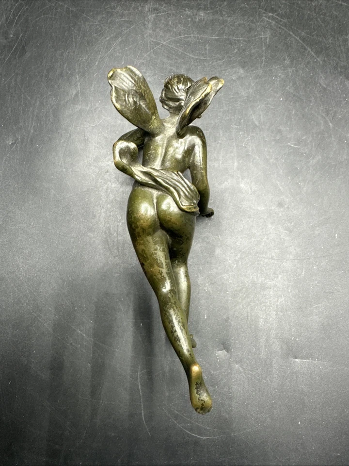 Antique Bronze Fairy Psyche - Image 3 of 4