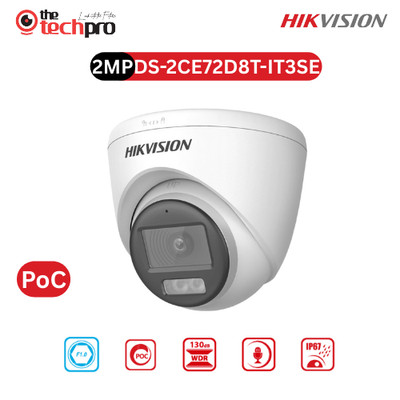 Hikvision 2MP 1080p Turbo HD CCTV Kamera Low Light IR 40m Audio