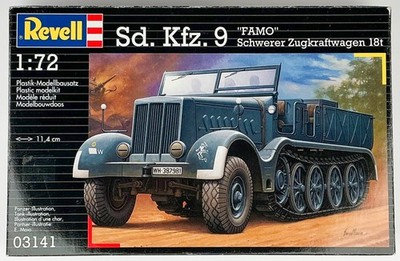 Revell 03141 Sd. Kfz. 9 FAMO 1/72 Scale Plastic Model Kit