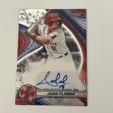 2024 Bowman's Best - Best of 2024 Autographs Juan Flores #B24-JF (AU, RC)