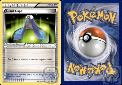giant eagle pokemon cards reveals them Giant Cape 114/124 UC Dragons