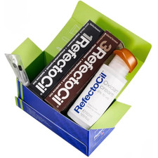 Refectocil Starter Kit   Black Cream Hair Dye  1  Natural Brown  3  Liquid