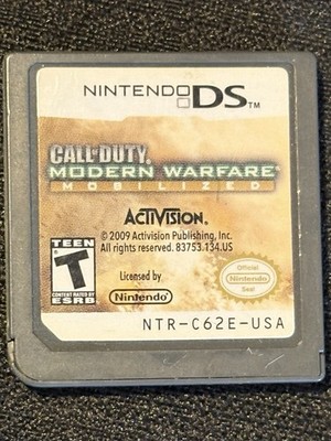 Call of Duty: Modern Warfare - Mobilized (Nintendo DS, 2009) Cartridge game only