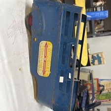 Wyandotte Truck Lines 18"  Trailer Pressed Steel Toy -With  All Jewels-1930s-