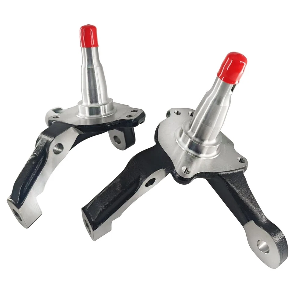 Forged Steel 1-Piece Stock Height Spindles For Ford Mustang II Pinto 1974 - 1978 - Image 3 of 4