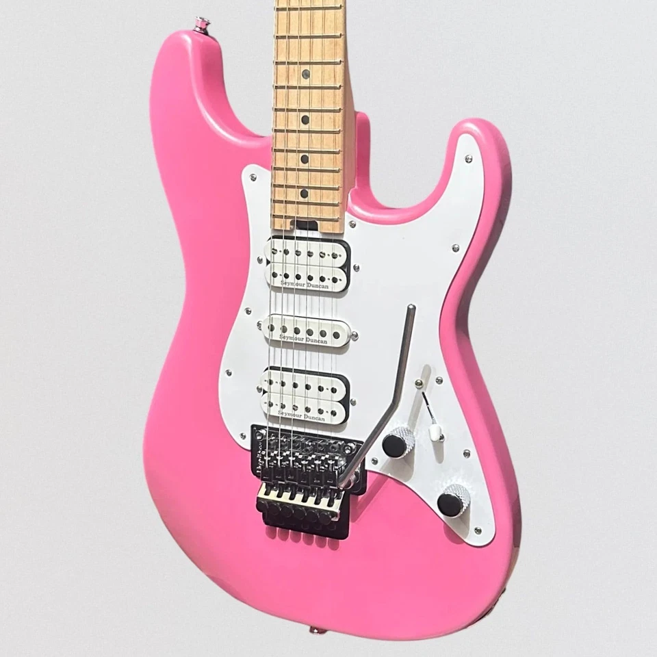 Charvel Pro-Mod So-Cal Style 1 HSH FR M Electric Guitar - Pink - Image 3 of 4