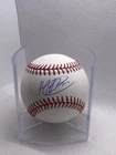 MOISES BALLESTEROS SIGNED AUTOGRAPHED OML BASEBALL  CHICAGO CUBS ROOKIE