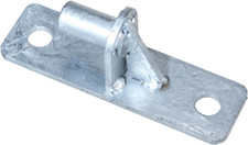 2PCS New Wall Mount Gate Hinge Chain Link Fence Gate Hinges with 5/8 Hinge Pin