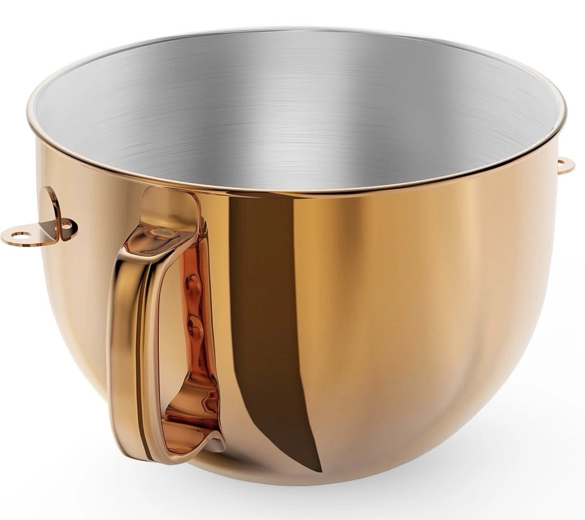 6QT Stainless Steel Copper Kitchenaid Mixing Bowl