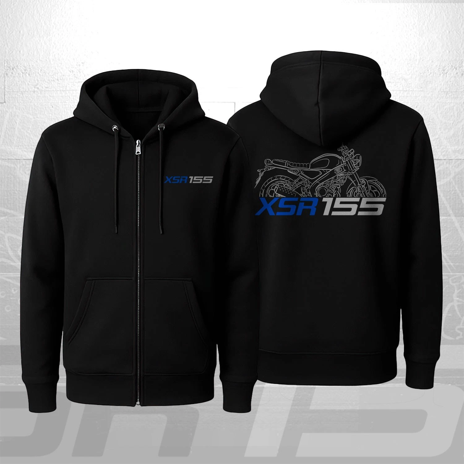 For Yamaha XSR 155 2019-2025 fans - Motorcycle ZIP Hoodie