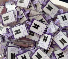 BTS Army Logo Keychain Supplies crafting charms concert freebies