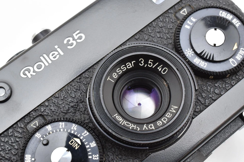 [NEAR MINT] Rollei 35 Black 35mm Film Camera 40mm f/3.5 Lens JAPAN #BF SALE - Image 2 of 4