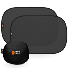 Car Window Shades 2 Pack - 18.9    12  , UPF 50 Car Window Covers, 99 UVB  9