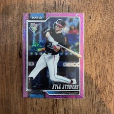 2026 Topps Series 1 Kyle Stowers Pink Holo Foil