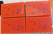 AGFACOLOR Four Boxes of SLIDE TRAYS 36 Slides Per Tray 288 Slides Capacity