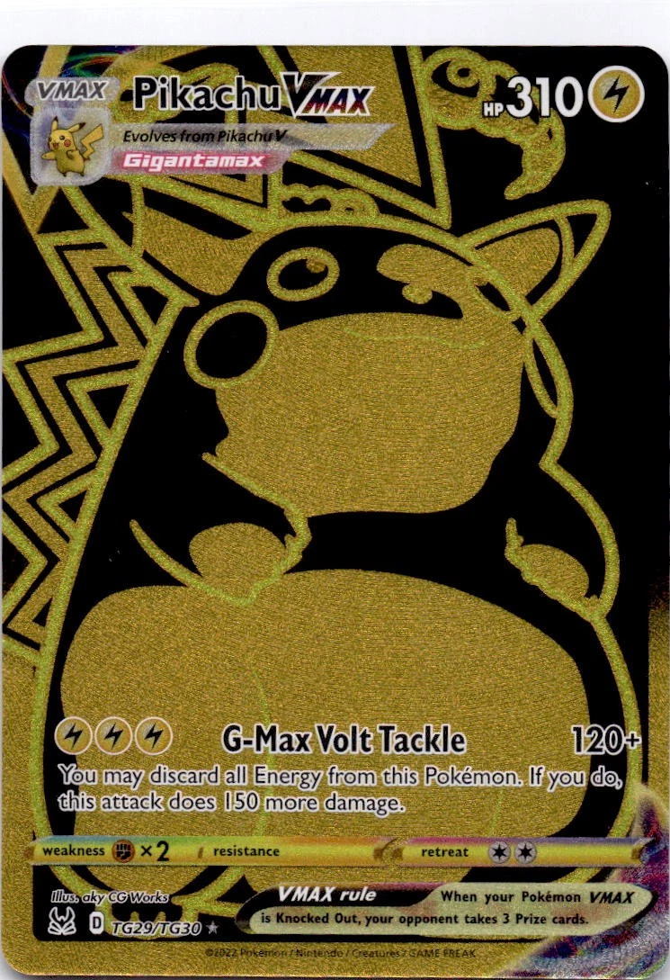 Pikachu VMAX TG29/TG30 Swsh11: Lost Origin Trainer Gallery for