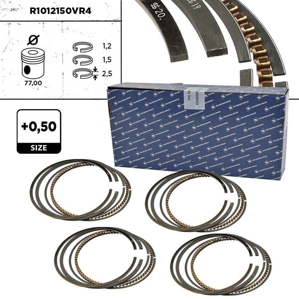 ET Engineteam Kolbenringsatz Boxet – Service Kit R1012150VR4 FüR VW Bora 1 1J2 4-image