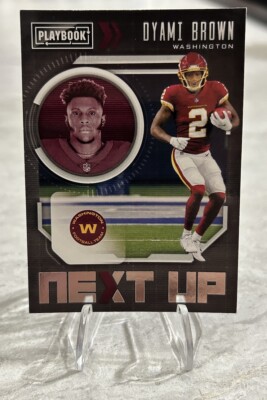 2021 Panini Playbook - Next Up #NXT-DBR Dyami Brown (RC)