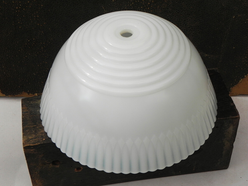 Vintage Milk Glass Lamp Shade PARTs Retro Mid Century Modern eBay