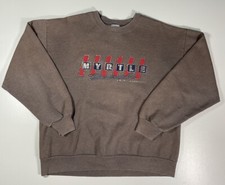 Vintage Myrtle Beach Sweatshirt Sz M Boxy Faded Crewneck Tourist 90s