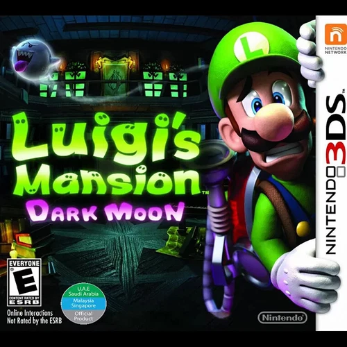 Luigi's Mansion: Dark Moon 3DS Brand New Game (2013 Action/Adventure)