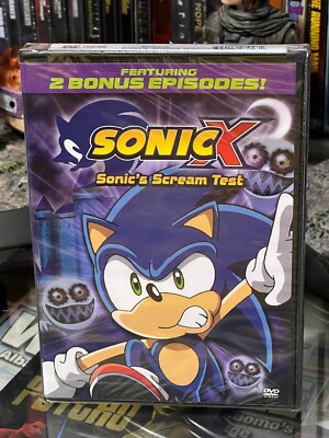 Sonic X - Vol. 5: Sonic's Scream Test (DVD) 2 Bonus Episodes