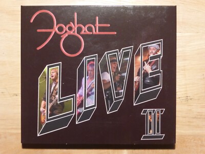 Foghat - Live II (2) -2 CD-Set Digipak- incl. Road Fever -Slow Ride -Night Shift