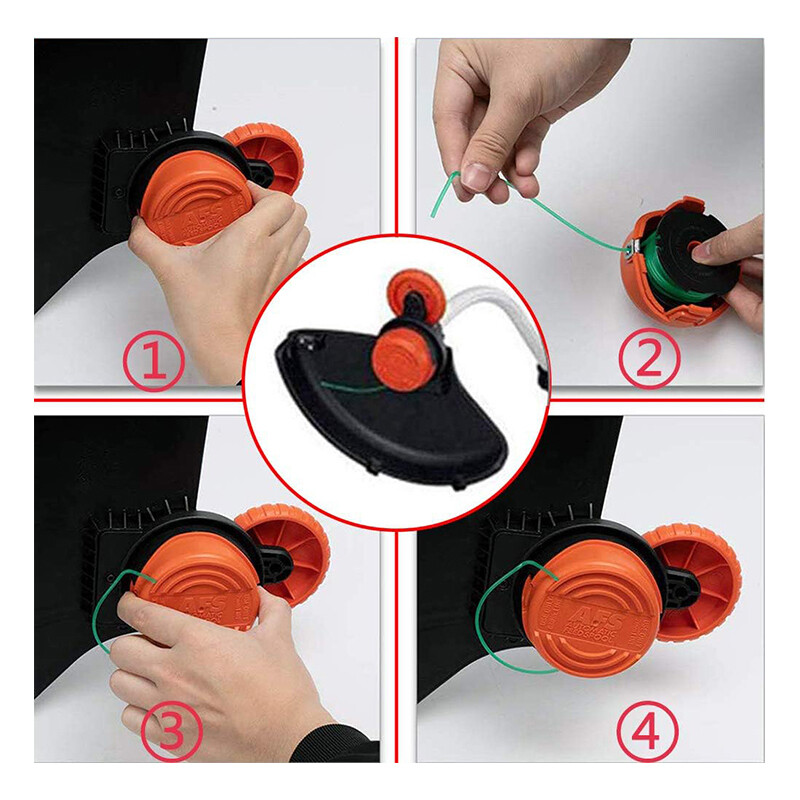 Bobina Di Filo Per Decespugliatore Da 2 Mm, SF-080, 8 Pezzi - Foto 3