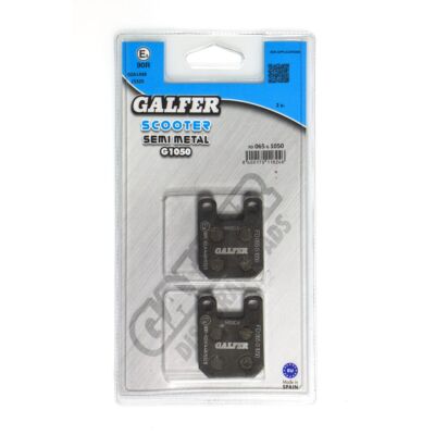 Malaguti DRAKON 50 NDK 1981-2017 Galfer Rear Semi-Metallic Brake Pads FD065G1050