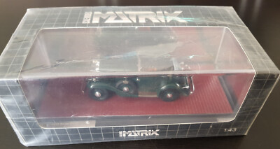 MATRIX SCALE MODELS - STUTZ - DV32 SUPER BEARCAT CABRIOLET CLOSED 1932 1 :43