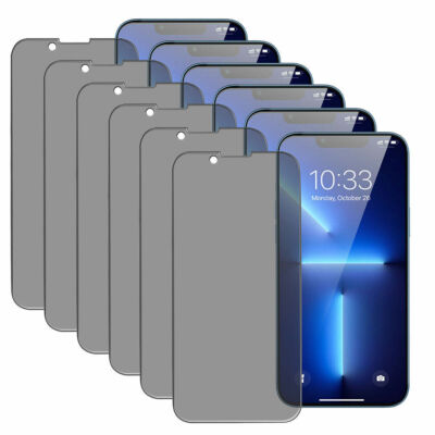 For Xiaomi Redmi ZTE Moto Anti-Spy Privacy Tempered Glass Screen Protector Film