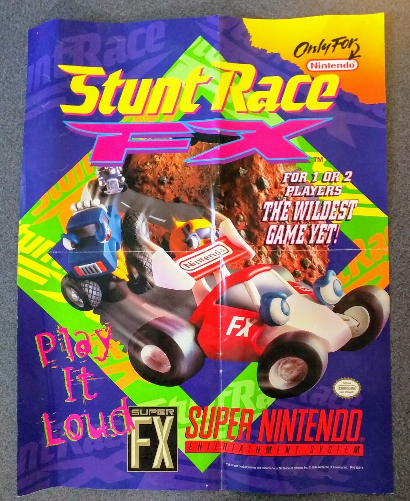 Stunt Race FX, Super Nintendo