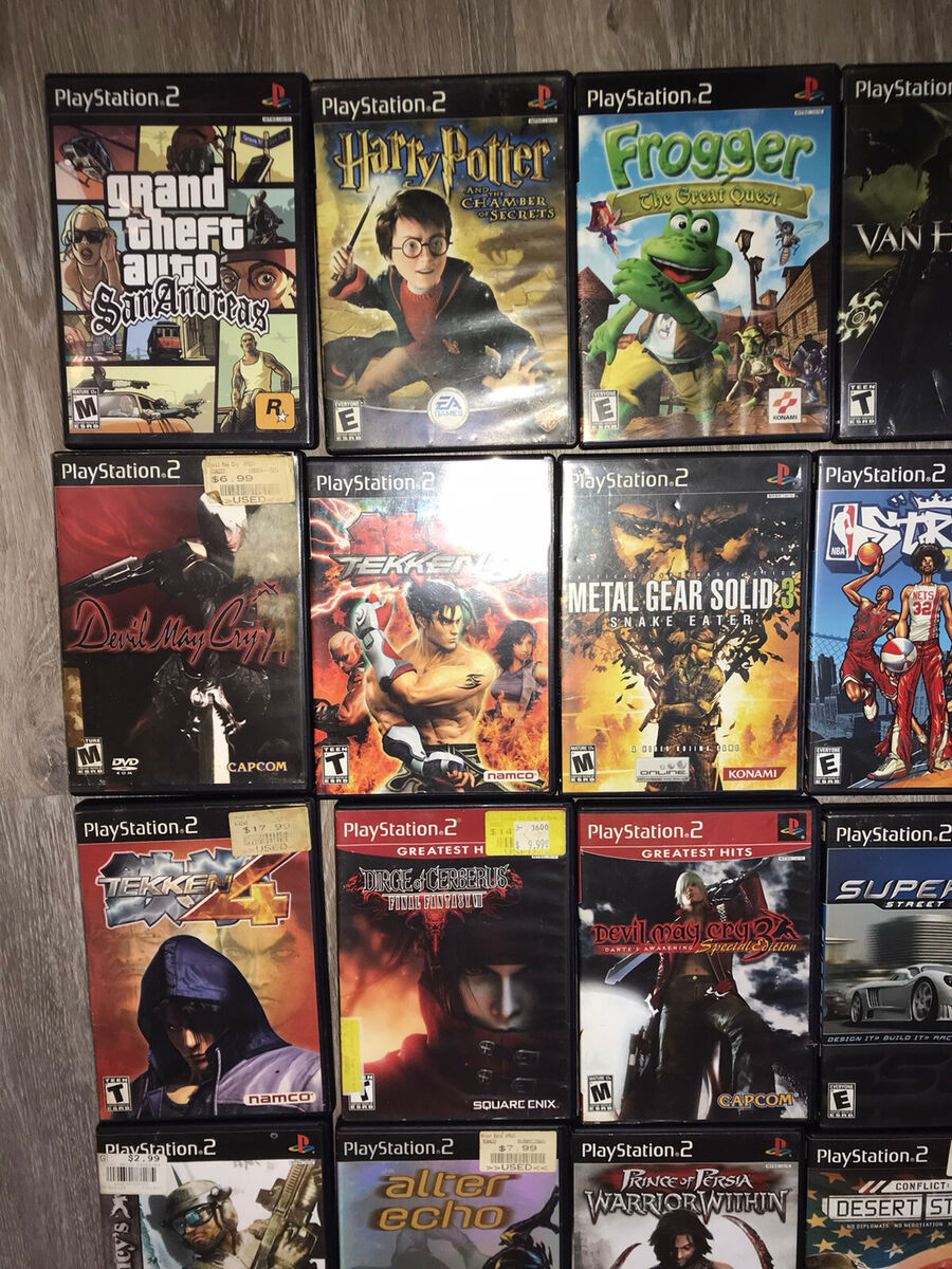 PlayStation 2 PS2 Games You Pick & Choose