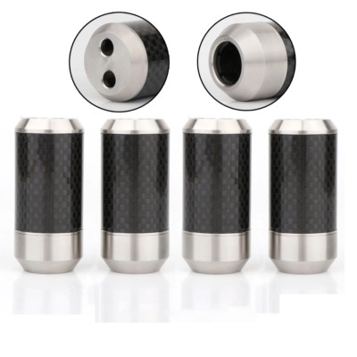 4PCS Carbon Fiber Pants Boot 16 To 2 X 6mm Y Splitters HiFi Audio Speaker Wire