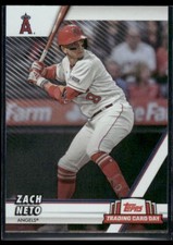 2024 Topps Trading Card Day Los Angeles Angels SGA #LAA-4 Zach Neto Refrac