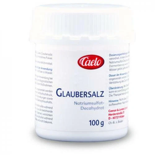 CAESAR & LORETZ GMBH GLAUBERSALZ Caelo HV-Packung 100 g PZN 3394844