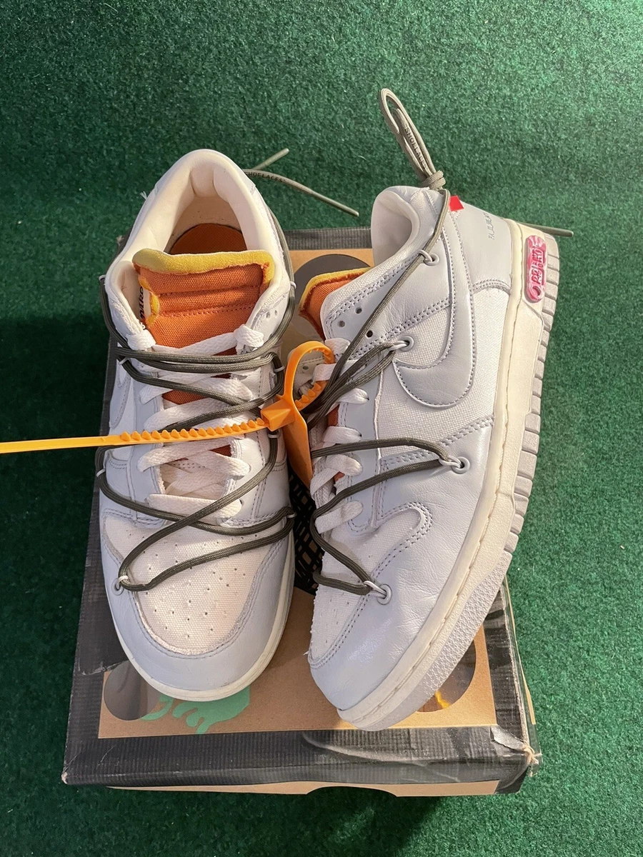 Size 10 - Nike Dunk Low x Off-White Lot 22 of 50 2021