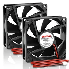 80mm X 25mm 24v Brushless Computer Fan 2pin 24vdc Small Square Fans For Diy Cool