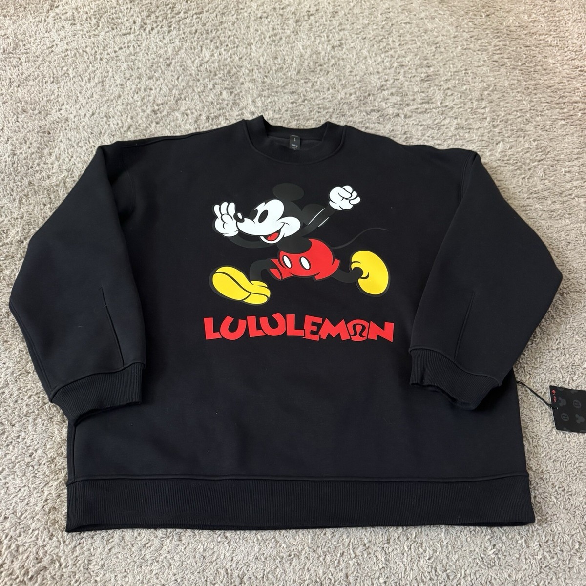 Unisex Lululemon Athletica x Disney Mickey Mouse Oversized Fleece