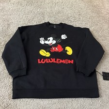 Unisex Lululemon Athletica x Disney Mickey Mouse Oversized Fleece Sweater