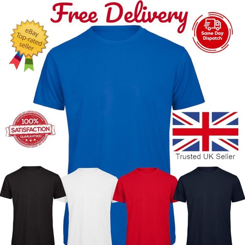 Men's T Shirts 100 Cotton Soft Plain Tee Shirt Summer Sale Top Plain
