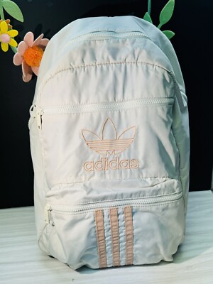 ADIDAS Originals National 3-Stripes Backpack, Orbit Grey/Trace Pink