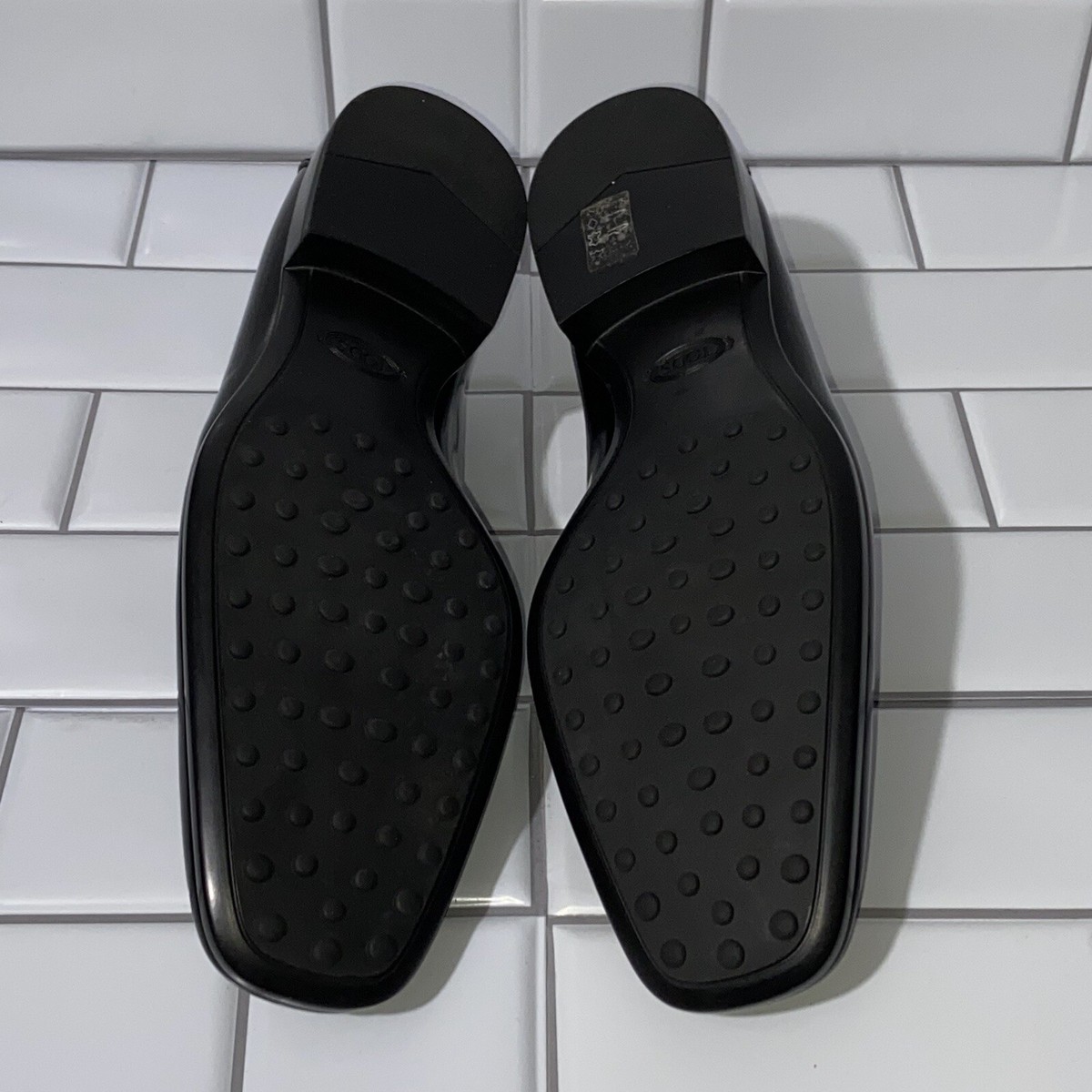 Tod’s Loafers Dress Shoe Black Oxford Patent Leather Italy Tods Men’s UK 8 US 9 TOD main image 4