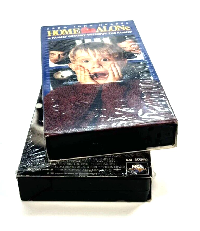 2 Video Cassette VHS Movies - as Shown Home Alone Apollo 13 - Image 2 of 3