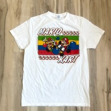 SUPER MARIO BROS. T-Shirt MARIO KART TM 2023 Nintendo 100 Cotton Men's M NEW