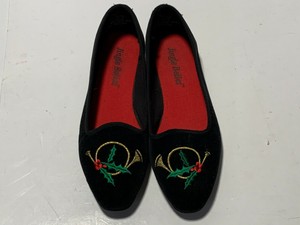 sapato veludo feminino