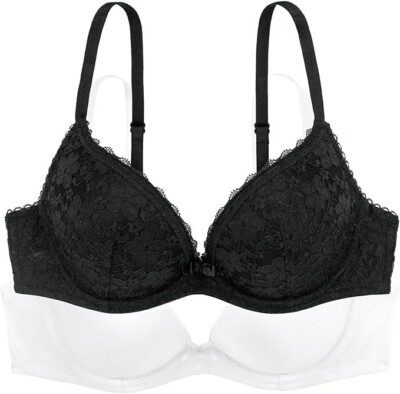 DORINA Sonia Damen Super Push Up BH D17256A5 2er Pack Gr.85 B, Neu !!