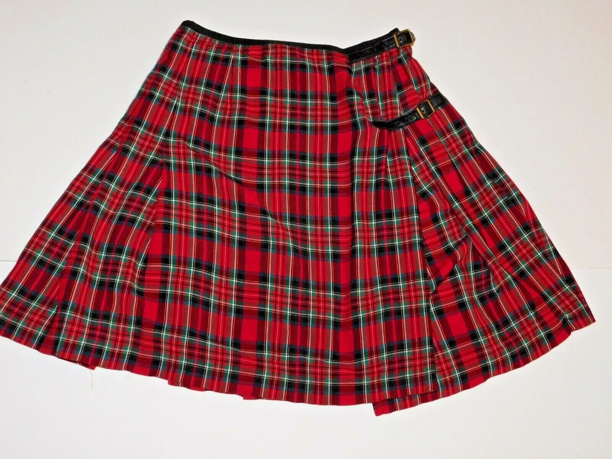 Tartan skirt top ralph lauren