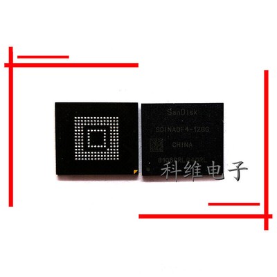 1pcs SDINADF4-128G 128G 153balls EMMC new #T9*