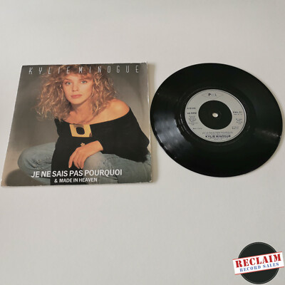 kylie minogue - je ne sais pourquoi pas 7'' vinyl record VG